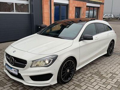 Gebraucht Mercedes CLA250 Shooting Brake AMG line 211 PS (155 kW) 2016 Weiß Kombi