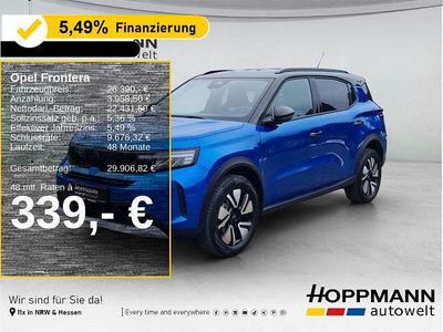 Neu Opel Frontera 145 PS (106 kW) 2026 Effekt blau SUV
