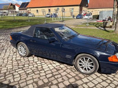 Used Mercedes SL300 190 HP (139 kW) 1991 Blue Cabriolet