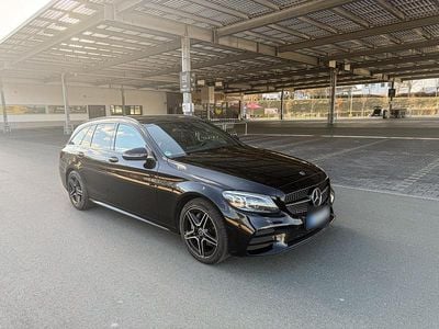 Gebraucht Mercedes C220 AMG 194 PS (142 kW) 2019 Schwarz Kombi