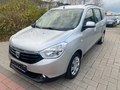 Gebraucht Dacia Lodgy Lauréate 116 PS (85 kW) 2013 Grau etoile Van / Kleinbus