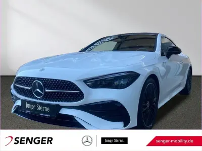 Gebraucht Mercedes CLE200 AMG 360 PS (264 kW) 2024 Polarweiß uni Coupé