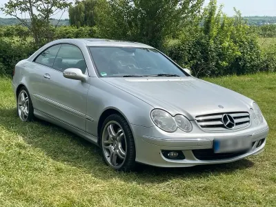Gebraucht Mercedes CLK320 224 PS (164 kW) 2006 Silber Coupé