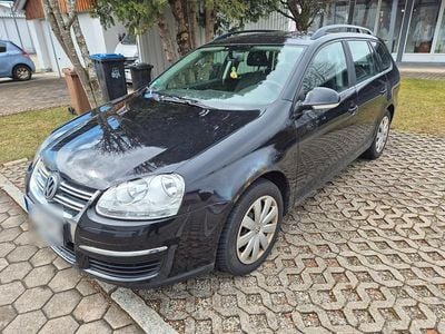 Gebraucht VW Golf V Comfortline 105 PS (77 kW) 2008 Schwarz Kombi