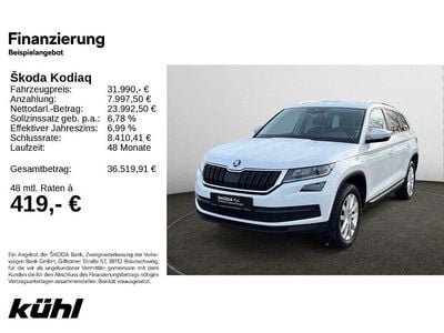 Moonweiß perleffekt Gebraucht 2020 Skoda Kodiaq Style SUV | 31.390 € (Etwas zu teuer)