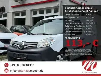 Gebraucht Renault Kangoo Basis 91 PS (66 kW) 2020 Weiß Van / Kleinbus