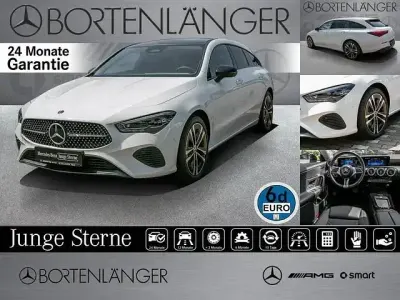 Gebraucht Mercedes CLA180 Shooting Brake Night 150 PS (110 kW) 2024 Weiß Kombi