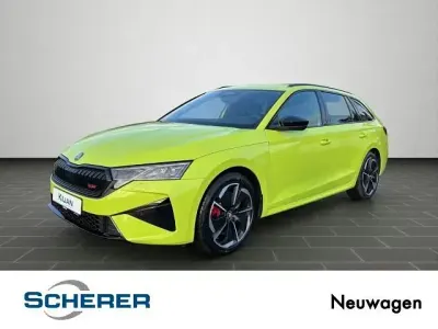 Neu Skoda Octavia RS 265 PS (194 kW) 2026 Grün Kombi