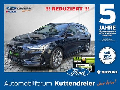 Gebraucht Ford Focus ST-Line X 125 PS (91 kW) 2024 Schwarz Limousine