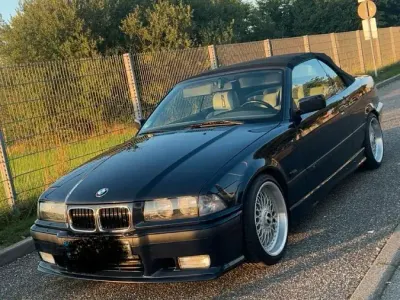 Gebraucht BMW 320 Cabriolet 150 PS (110 kW) 1994 Blau Cabrio