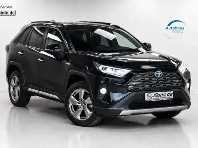 Gebraucht Toyota RAV4 Hybrid Lounge 218 PS (160 kW) 2019 Schwarz SUV