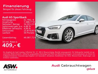 Second-hand Audi A5 S-Line 265 CP (194 kW) 2024 Alb Berlinǎ