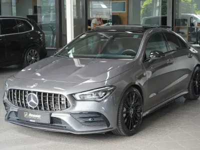 Gebraucht Mercedes CLA35 AMG AMG 306 PS (225 kW) 2022 Grau metallic Coupé