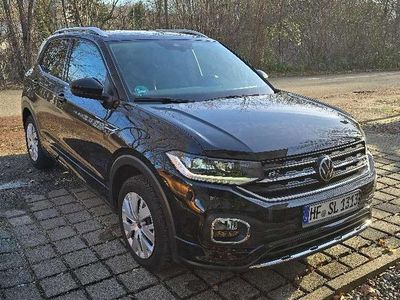 Schwarz Gebraucht 2021 VW T-Cross R-line SUV | 19.900 € (Guter Preis)