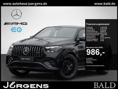 Gebraucht Mercedes GLE53 AMG Avantgarde 435 PS (319 kW) 2023 Metalliclack obsidianschwarz Coupé