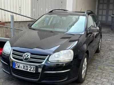 Gebraucht VW Golf VI Trendline 80 PS (58 kW) 2009 Schwarz Kombi