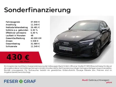 Usata Audi S3 Ambiente 310 CV (228 kW) 2022 Nero Berlina
