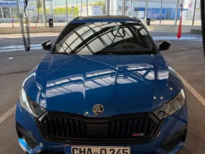 Gebraucht Skoda Octavia RS 245 PS (180 kW) 2022 Blau Kombi