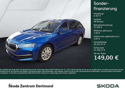 Second-hand Skoda Octavia Selection 150 CP (110 kW) 2025 Albastru Break