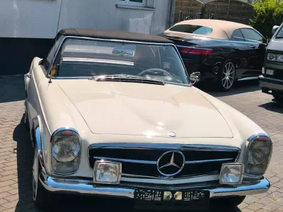 Gebraucht Mercedes SL280 1966 Weiß Cabrio