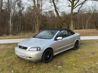 Gebraucht Opel Astra Cabriolet 103 PS (75 kW) 2002 Grau Cabrio