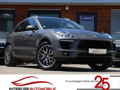 Gebraucht Porsche Macan S Diesel 258 PS (189 kW) 2015 Achatgraumetallic SUV