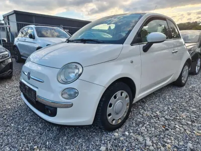 Gebraucht Fiat 500 Lounge 101 PS (74 kW) 2011 Weiß Kleinwagen