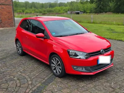Gebraucht VW Polo Highline 105 PS (77 kW) 2010 Rot Kleinwagen