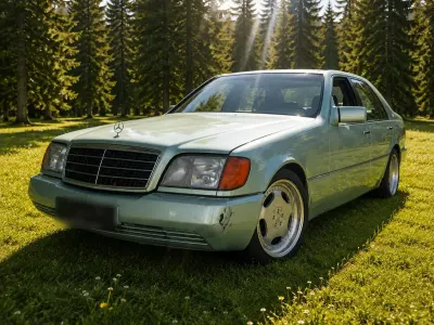 Gebraucht Mercedes S320 231 PS (169 kW) 1992 Grün Limousine