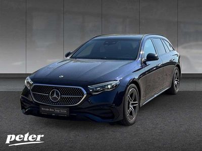 Second-hand Mercedes E450 AMG Line Premium Plus 381 CP (280 kW) 2025 Albastru Break