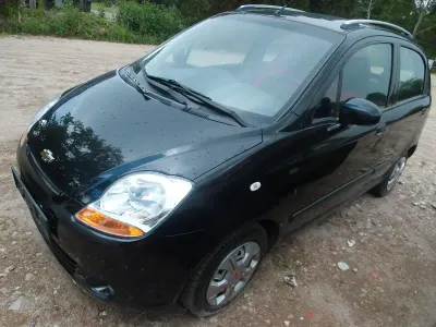 Gebraucht Chevrolet Matiz 69 PS (50 kW) 2007 Schwarz Kleinwagen