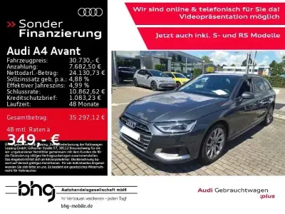 Gebraucht Audi A4 Advanced Plus 150 PS (110 kW) 2023 Manhattangrau metallic Kombi