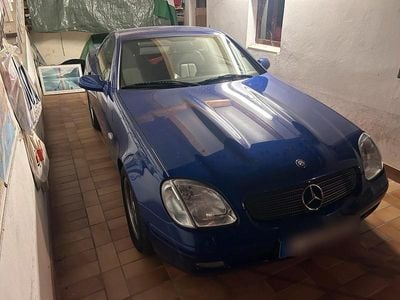 Blau Gebraucht 1999 Mercedes SLK200 Cabrio | 8.500 € (Etwas zu teuer)