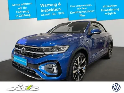 Gebraucht VW T-Roc Cabriolet R-line 150 PS (110 kW) 2023 Blau Cabrio