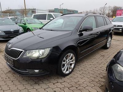 Gebraucht Skoda Superb Exclusive 170 PS (125 kW) 2014 Schwarz Kombi