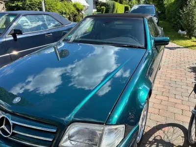 Gebraucht Mercedes SL280 193 PS (141 kW) 1996 Grün Cabrio