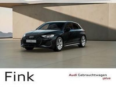 Gebraucht Audi A3 Sportback S-Line 150 PS (110 kW) 2025 Schwarz (mythosschwarz metallic) Kleinwagen