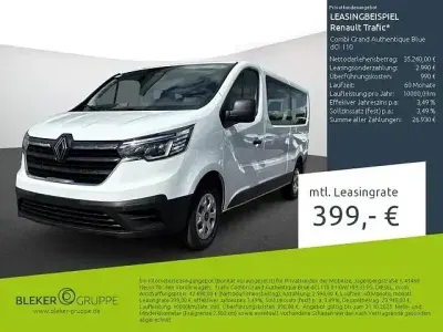 Occasion Renault Trafic Authentique 110 ch (80 kW) 2025 Blanc Monospace