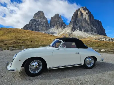 Gebraucht Porsche 356 A 75 PS (55 kW) 1958 Weiß Cabrio
