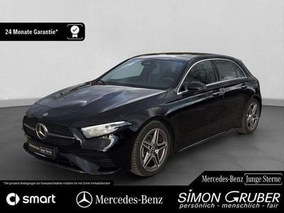 Second-hand Mercedes A200 AMG line 163 CP (119 kW) 2024 Negru Berlinǎ