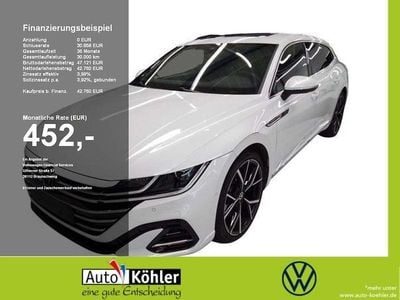 Gebraucht VW Arteon R-line 193 PS (141 kW) 2024 Oryxweiß perlmutteffekt Kombi