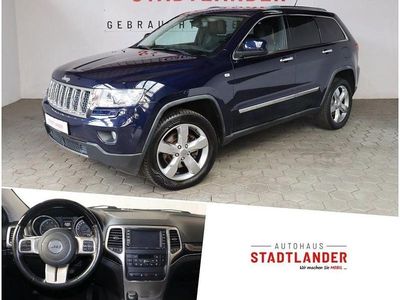 Gebraucht Jeep Grand Cherokee Overland 241 PS (177 kW) 2012 Blau SUV