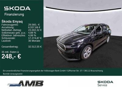 Gebraucht Skoda Enyaq iV Loft 131 kW (179 PS) 2024 Schwarz SUV