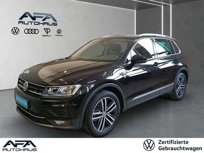 Second-hand VW Tiguan Highline 220 CP (161 kW) 2017 Negru SUV