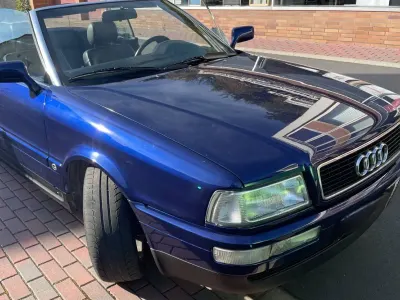 Gebraucht Audi Cabriolet 133 PS (97 kW) 1992 Blau Cabrio