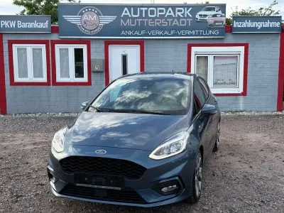 Gebraucht Ford Fiesta ST-Line X 125 PS (91 kW) 2020 Blau Kleinwagen