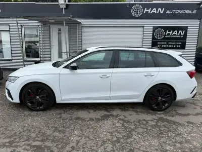 Gebraucht Skoda Octavia RS 200 PS (147 kW) 2021 Bila moon/moon white Kombi