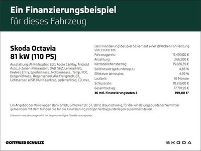 Second-hand Skoda Octavia Ambition 110 CP (80 kW) 2021 Albastru Break