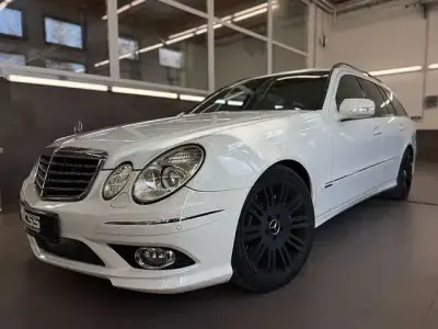 Gebraucht Mercedes E500 AMG 388 PS (285 kW) 2008 Calcitweiss Kombi