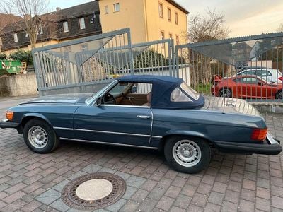 Gebraucht Mercedes SL380 163 PS (119 kW) 1983 Blau Cabrio